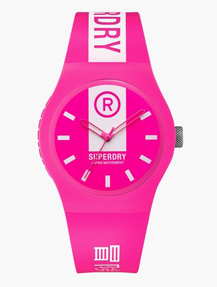 Superdry 2025 white watch